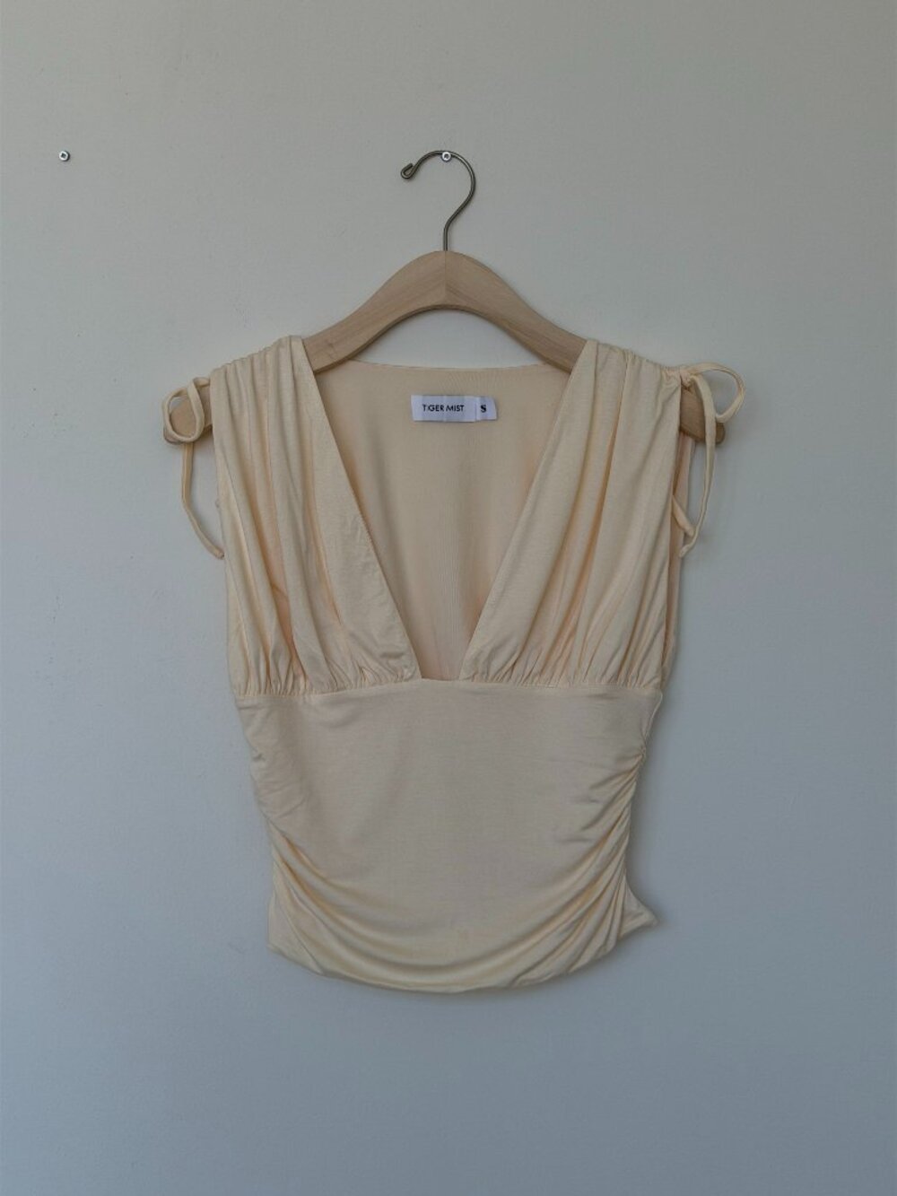 Tiger Mist Halona Top - Cream - Size S